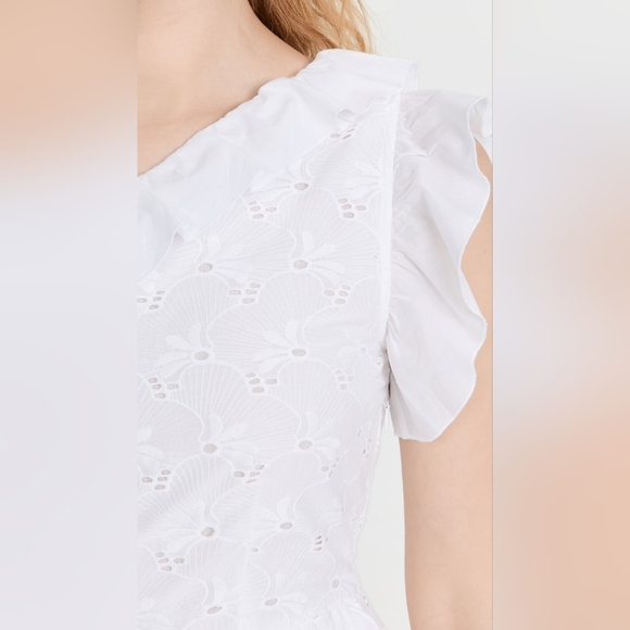 Batsheva - Jude Dress in White Broderie - Size 2 (NWT) - Picture 5 of 10